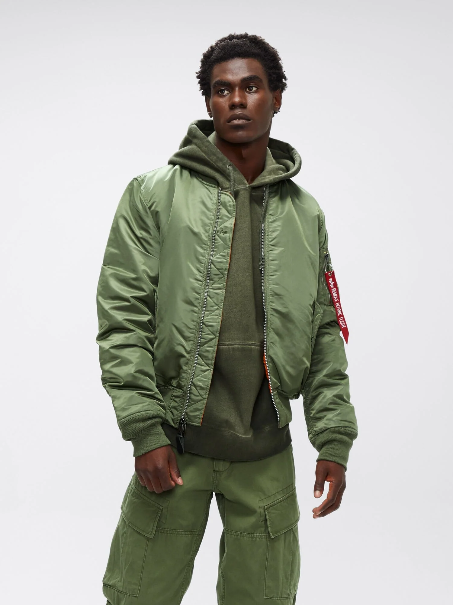 MA-1 BOMBER JACKET SLIM FIT - Image 5
